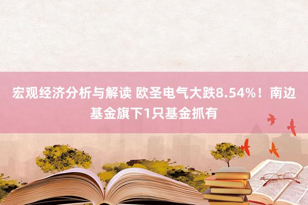 宏观经济分析与解读 欧圣电气大跌8.54%！南边基金旗下1只基金抓有