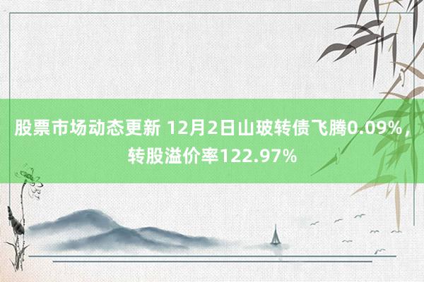 股票市场动态更新 12月2日山玻转债飞腾0.09%，转股溢价率122.97%