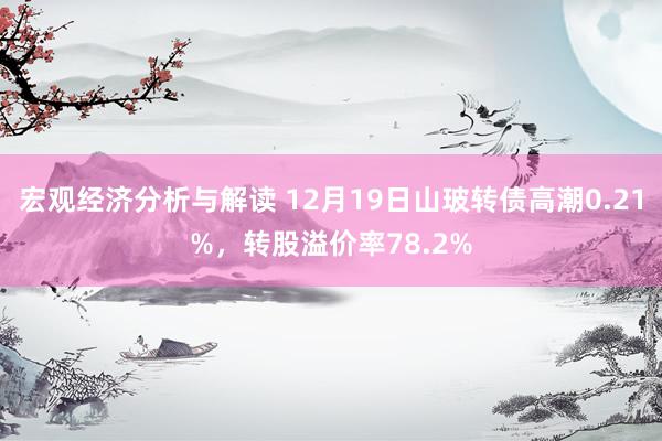 宏观经济分析与解读 12月19日山玻转债高潮0.21%，转股溢价率78.2%